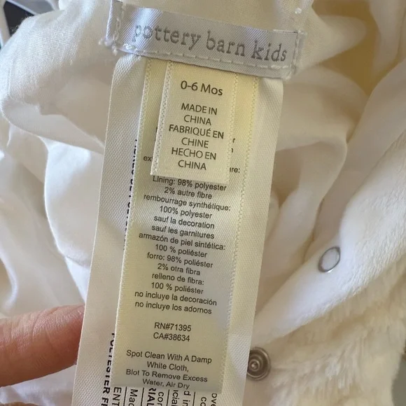 Pottery Barn Baby Unicorn Halloween Costume - Picture 8 of 10